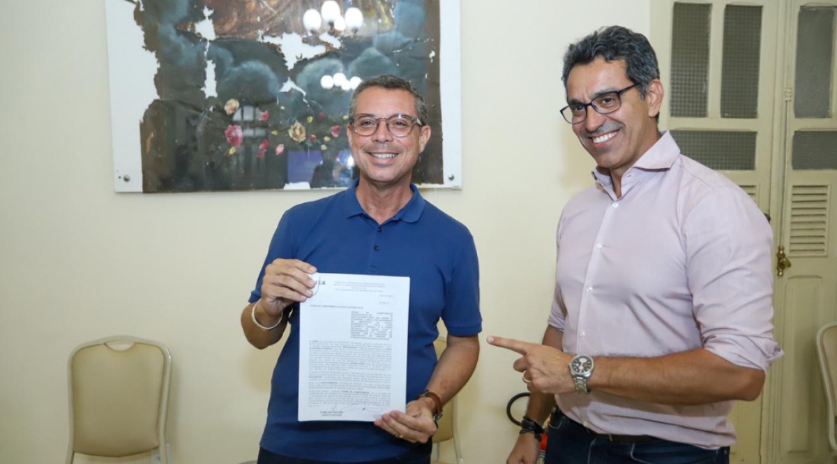 Governador assina contrato para construção de nova maternidade em Sergipe - Foto: Arthur Soares/Governo de Sergipe
