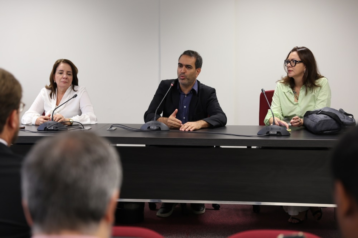 Audiência discute cumprimento de lei para contratação de aprendizes na administração pública - Foto: Lays Millena Rocha / Ascom MPT-SE
