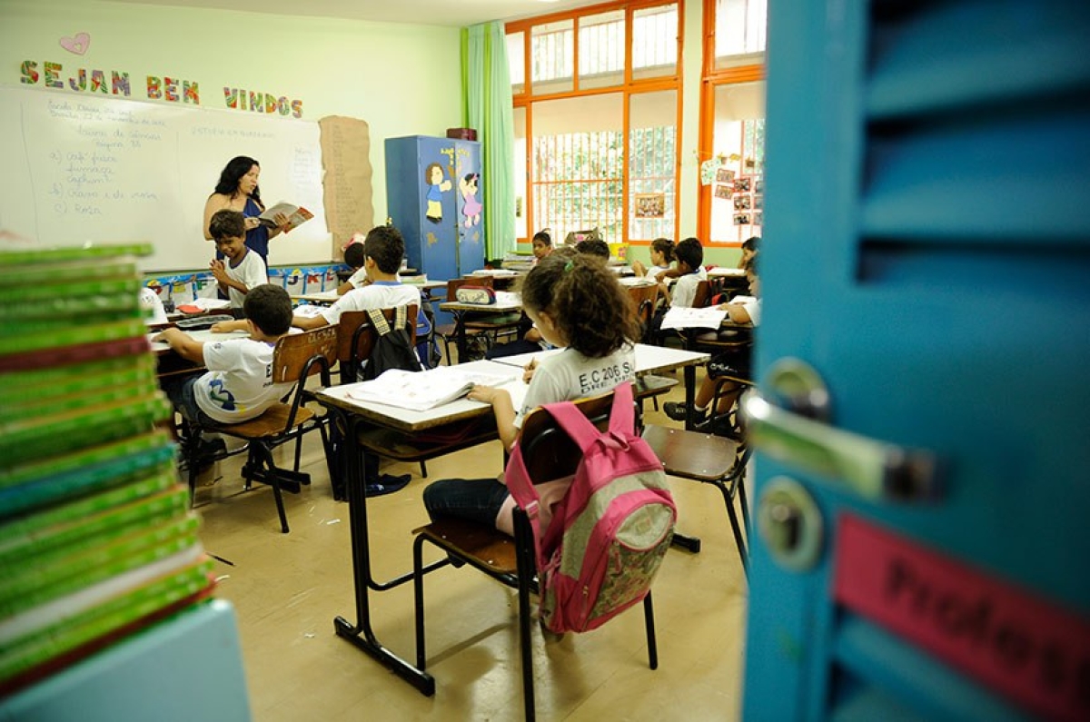 Escolas públicas serão destinatárias dos recursos do FIIS, a serem aplicados em equipamentos e serviços em educação, saúde e segurança - Pedro França/Agência Senado