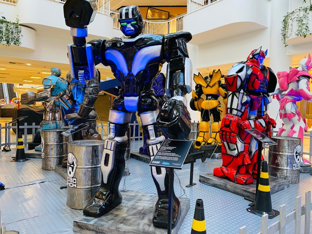 Exposição Mundo dos Robôs faz parte das atrações do Dia dos Pais - Foto: Divulgação