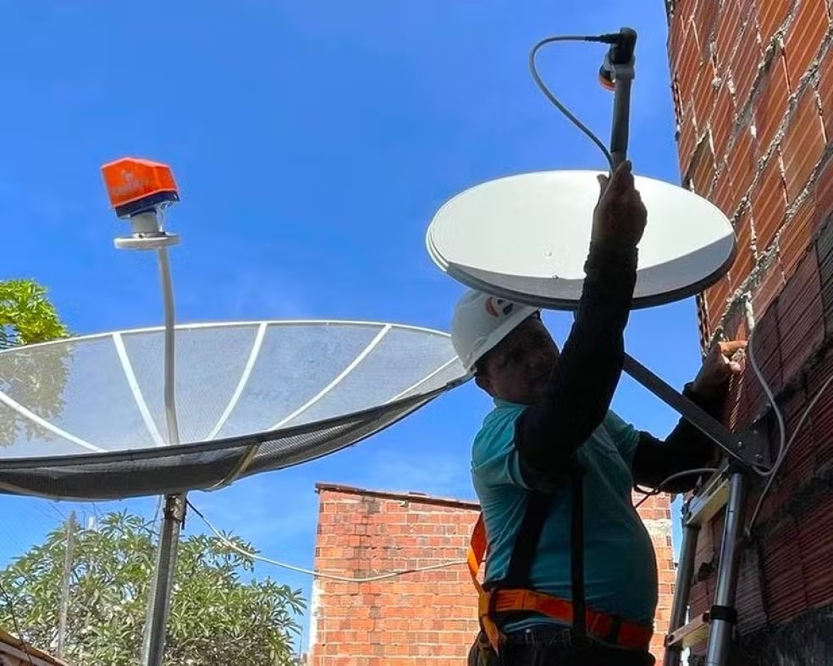 100 mil sergipanos ainda não trocaram a nova antena parabólica digital - Foto: Assessoria de imprensa
