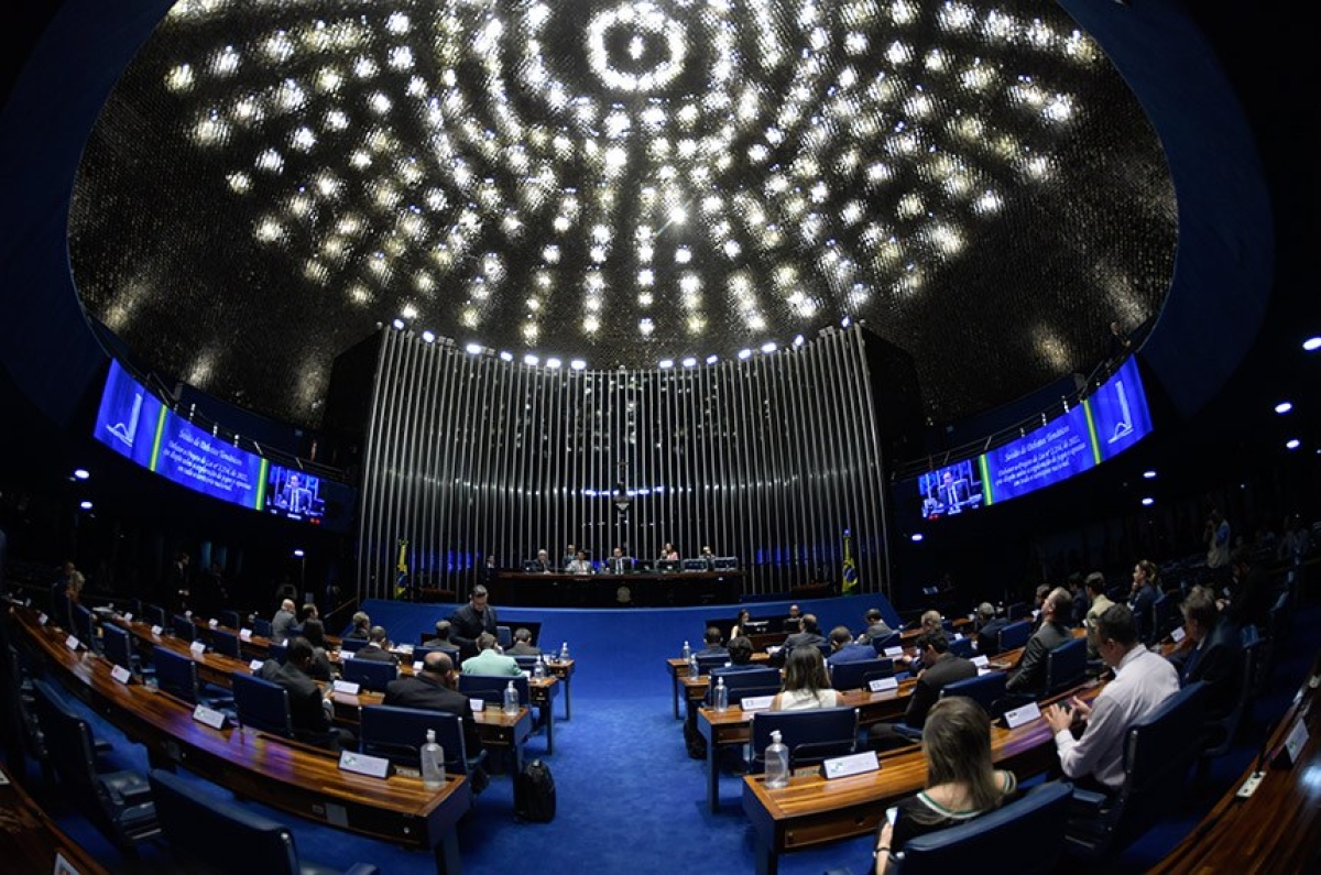 O Plenário do Senado fez sessão de debates temáticos para discutir proposta com especialistas - Foto: Saulo Cruz/Agência Senado

