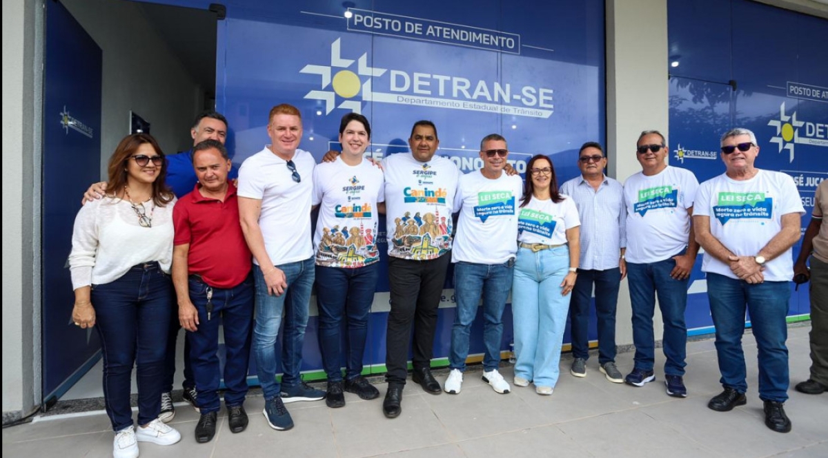 Governador Fábio Mitidieri inaugura posto do Detran-SE em Canindé de São Francisco - Foto: Arthur Soares/Governo de Sergipe

