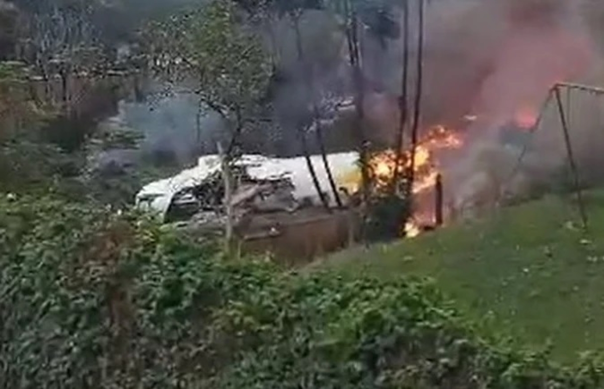 Avião cai em Vinhedo - Foto: Reprodução
