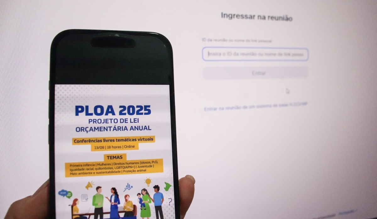Governo vai realizar audiência pública temática virtual para construção do PLOA 2025 - Foto: Ascom/Seplan/Governo de Sergipe
