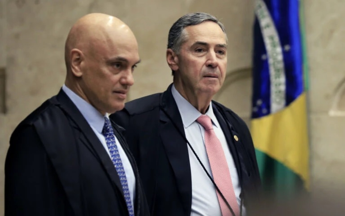 Moraes e Barroso, ministros do STF - Foto: Nelson Jr./SCO/STF