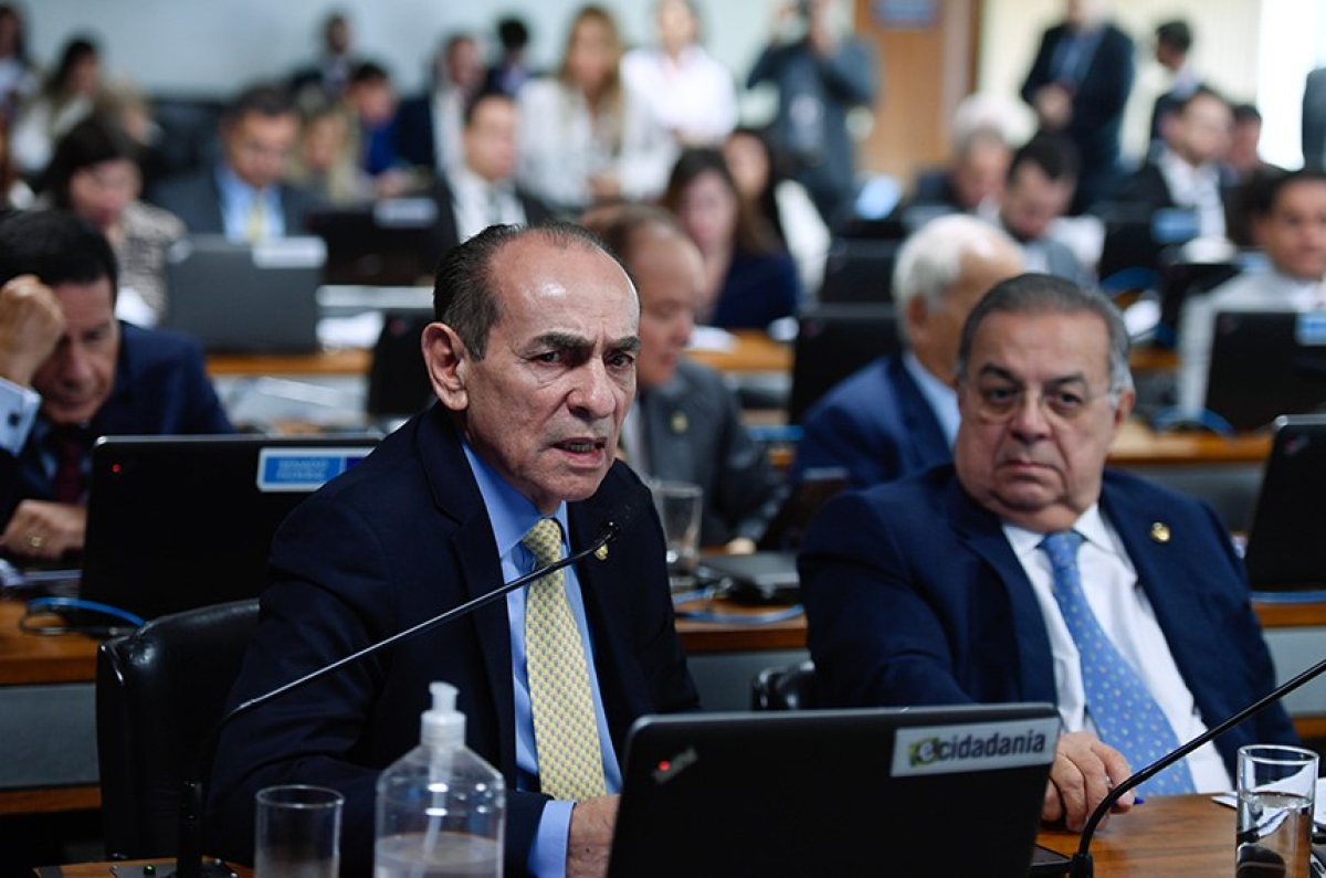 Relator da matéria, o senador Marcelo Castro apresentou parecer favorável à proposta - Foto: Edilson Rodrigues/Agência Senado