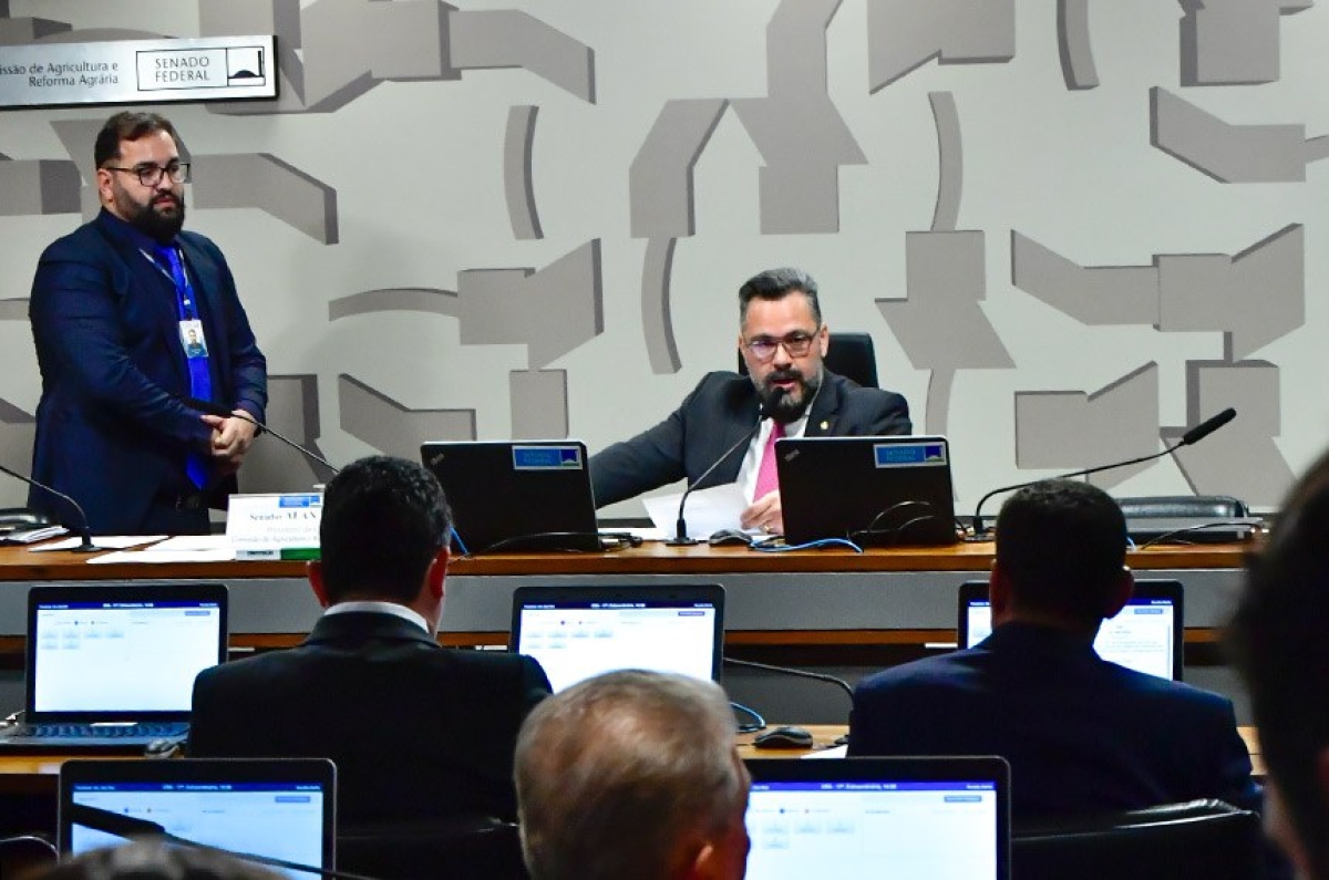 Proposta teve voto favorável do relator, Alan Rick, que preside a Comissão de Agricultura - Foto: Waldemir Barreto/Agência Senado
