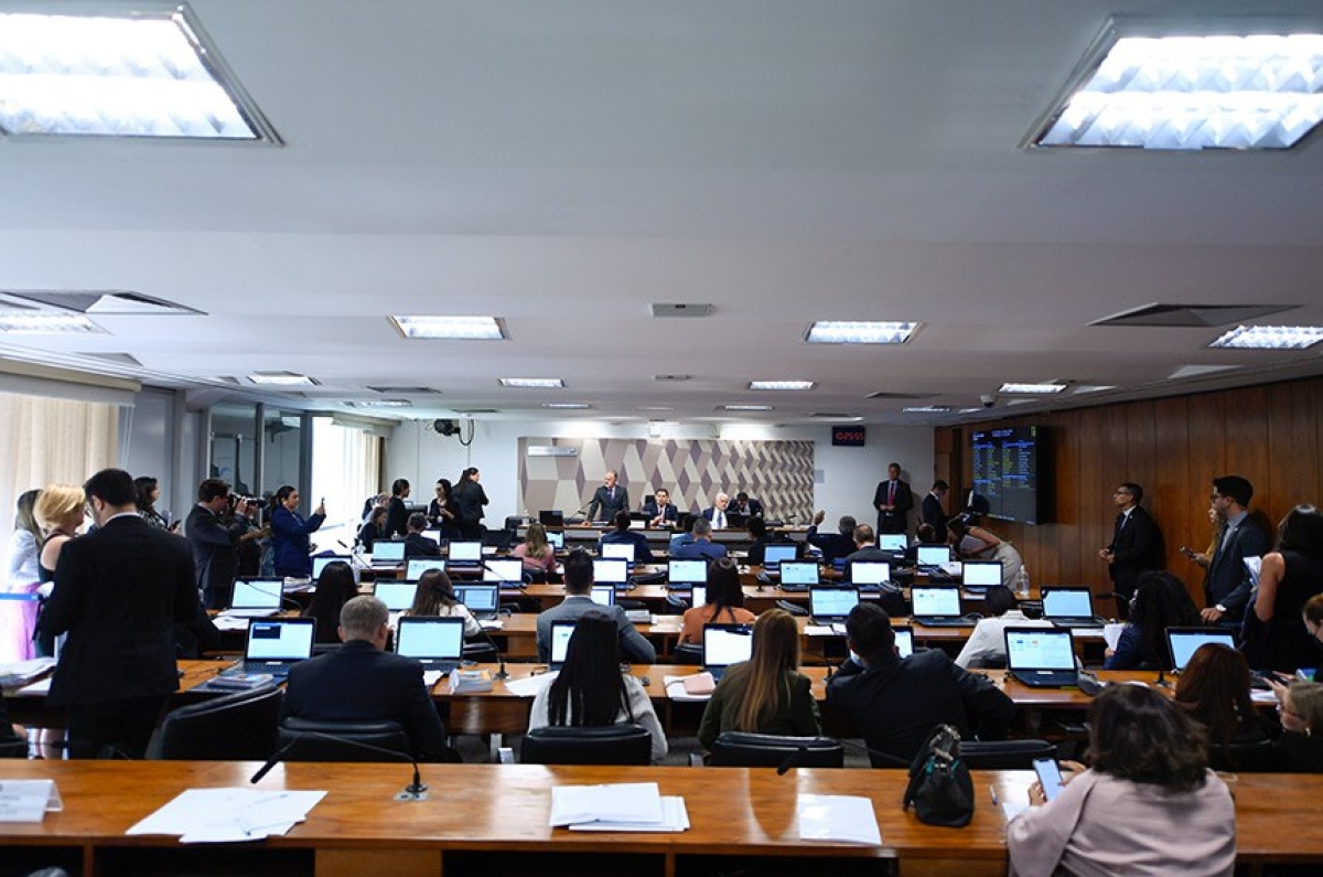 O projeto foi aprovado na CCJ, com relatoria do senador Vanderlan Cardoso - Foto: Edilson Rodrigues/Agência Senado

