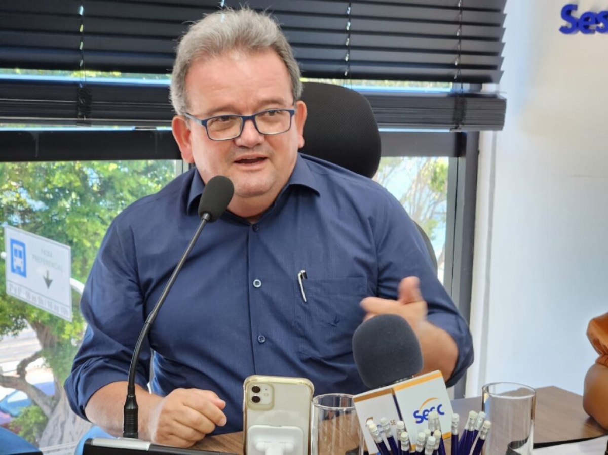 Marcos Andrade, presidente do Sistema Fecomércio-Sesc-Senac, comenta os resultados das vendas do comércio em junho, com melhora da movimentação econômica - Foto: James Santos/Fecomércio Sergipe
