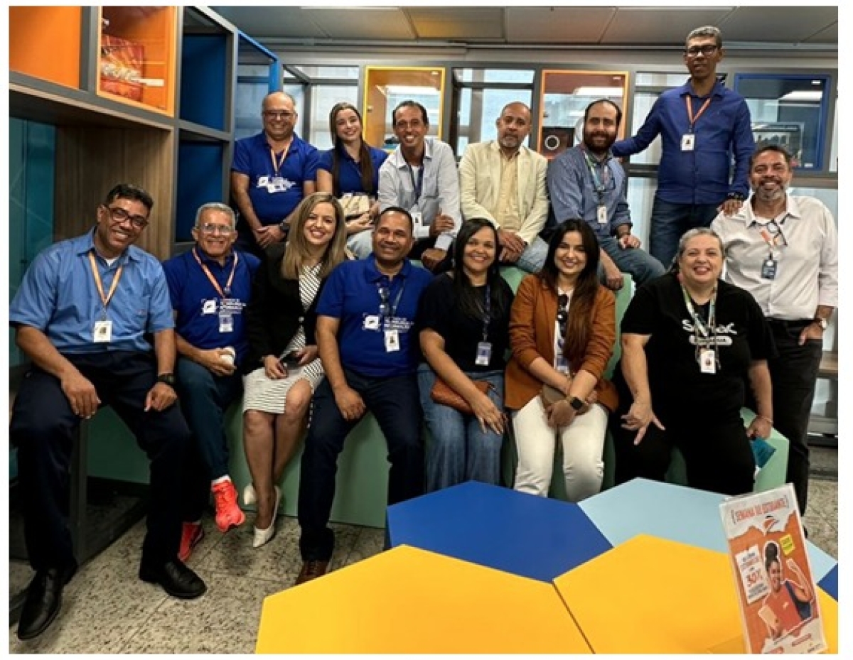 Funcionários do Senac Sergipe participaram do Congresso Security Leaders Salvador 2024 - Foto: Divulgação Senac SE