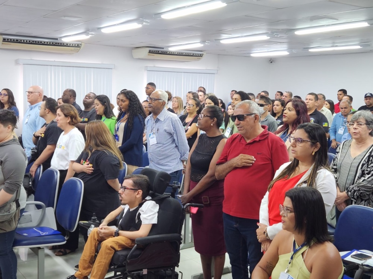Público presente no workshop realizado pela SRTE em Sergipe 
