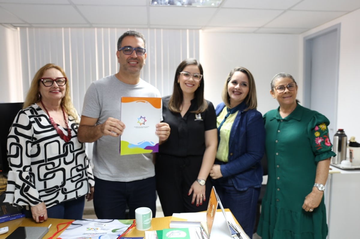 MPT-SE recebe representantes da Fenapestalozzi - Foto: Lays Millena Rocha | Ascom MPT-SE
