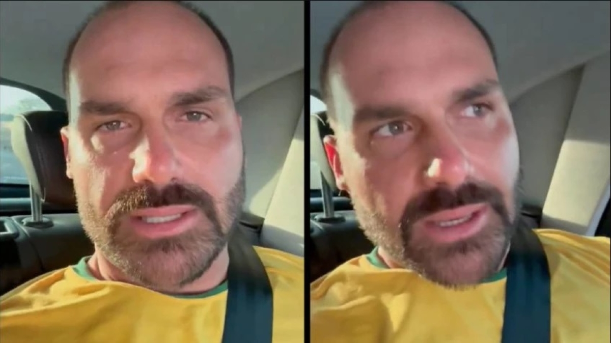 Eduardo Bolsonaro  - Foto: Reprodução | Vídeo redes sociais
