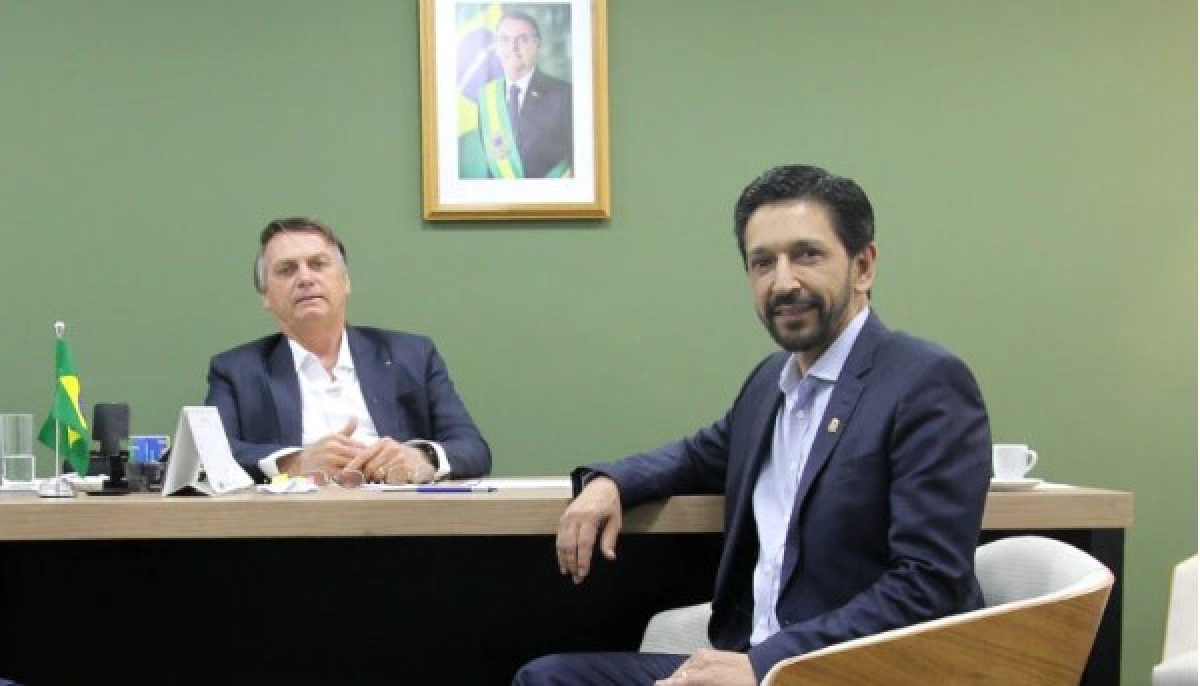 Jair Bolsonaro e Ricardo Nunes - Foto: Beto Barata/ PL