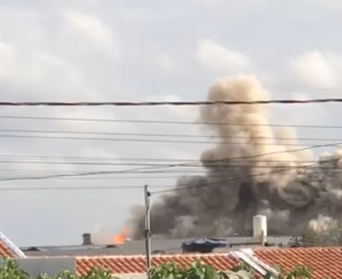 Incêndio atinge loja de móveis em Nossa Senhora da Glória - Foto: Reprodução/TV Sergipe