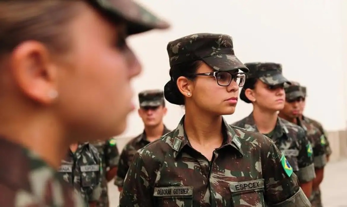 Mulheres poderão se alistar no serviço militar aos 18 anos - Foto: Divulgação/Exército Brasileiro
