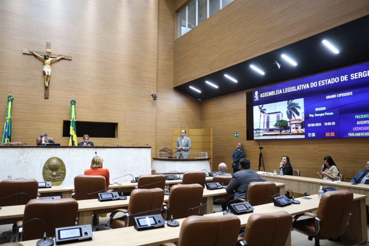 Linda Brasil e Georgeo Passos denunciam discursos de ódio no interior - Foto: Jadilson Simões/Alese

