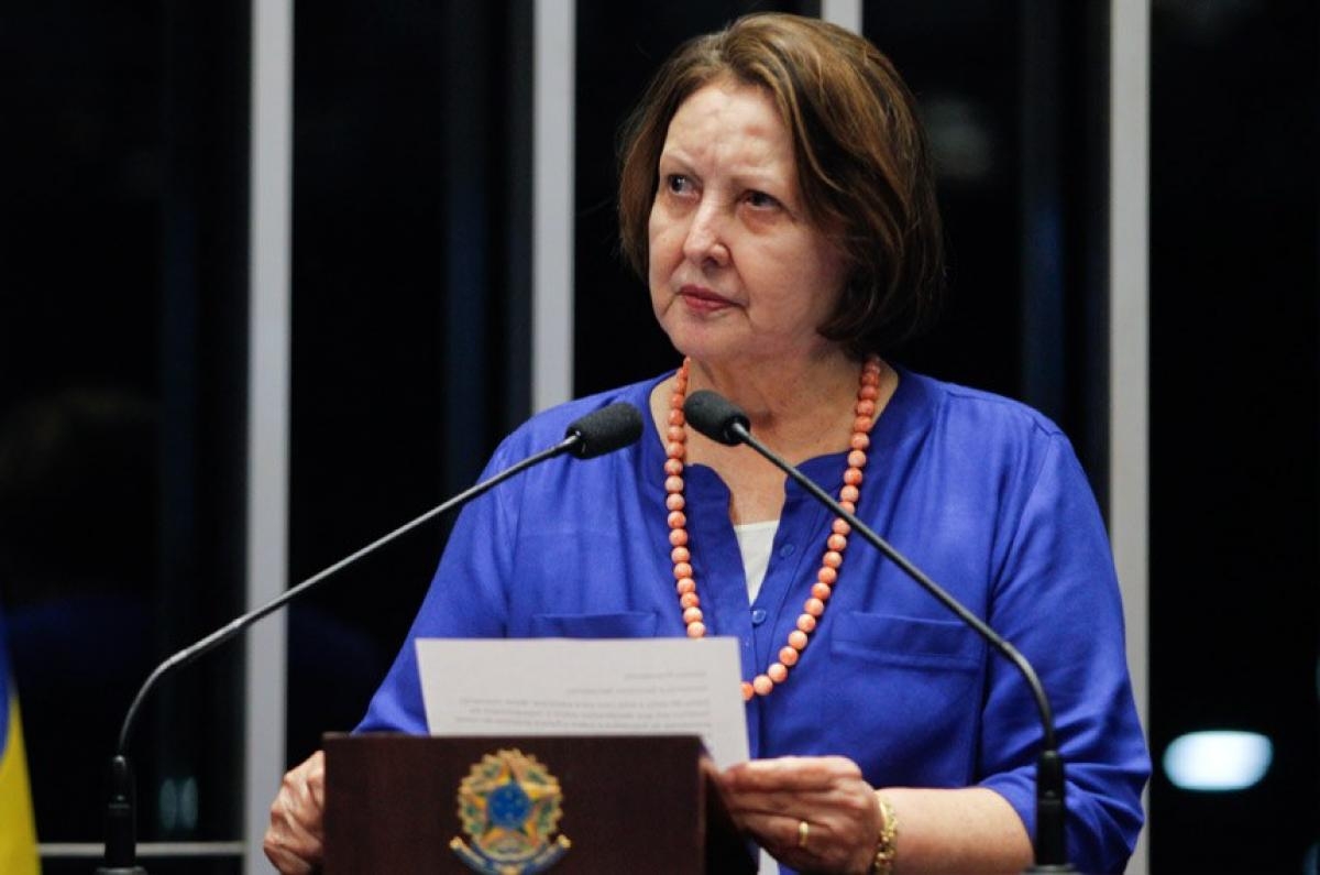 Ex-senadora Maria do Carmo Alves está internada em UTI após descoberta de metástase - Foto: Marcos Oliveira/Agência Senado
