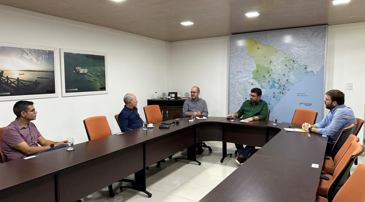 Sedetec e Codise assinam reserva de área para implantação de fábrica de concreto na Barra dos Coqueiros - Foto: Ascom Sedetc
