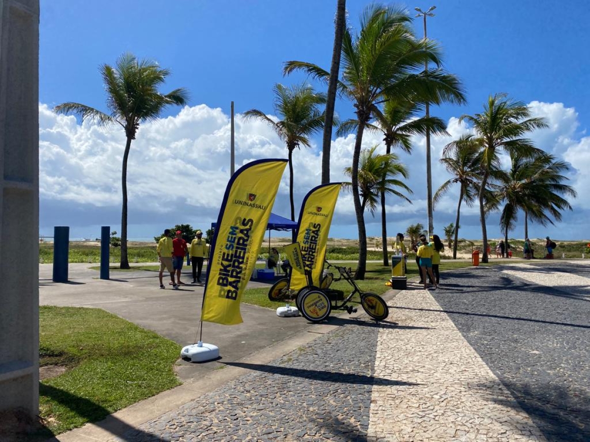 Bike sem Barreiras Uninassau - Foto: Divulgação Uninassau