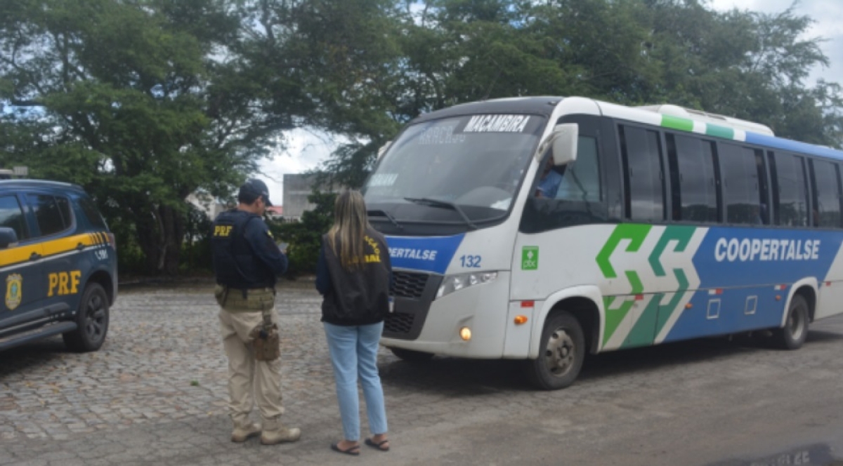 ITPS intensifica fiscalização de transporte de carga e passageiros nas rodovias sergipanas - Foto: Ascom ITPS
