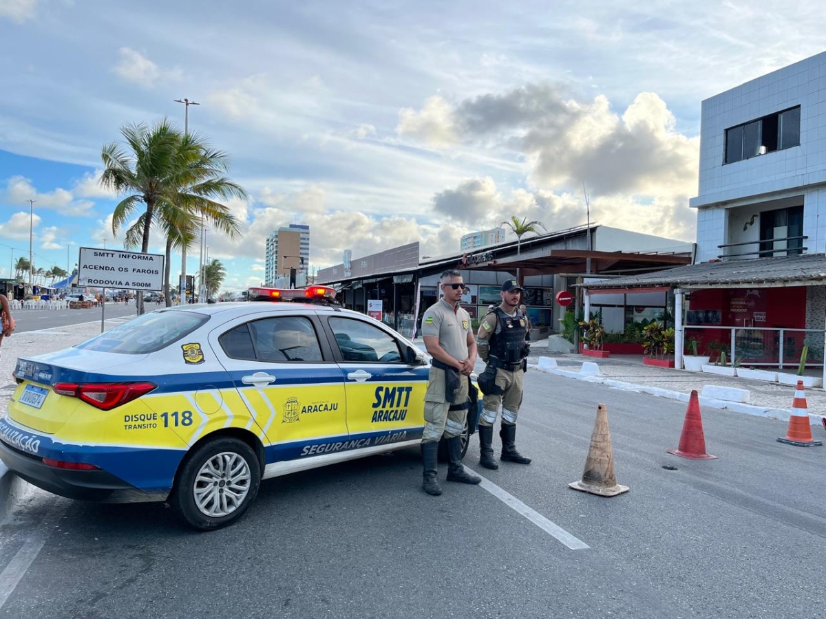 Trânsito na Orla da Atalaia sofre alteração devido a corridas de rua neste final de semana - Foto: Ascom SMTT Aracaju