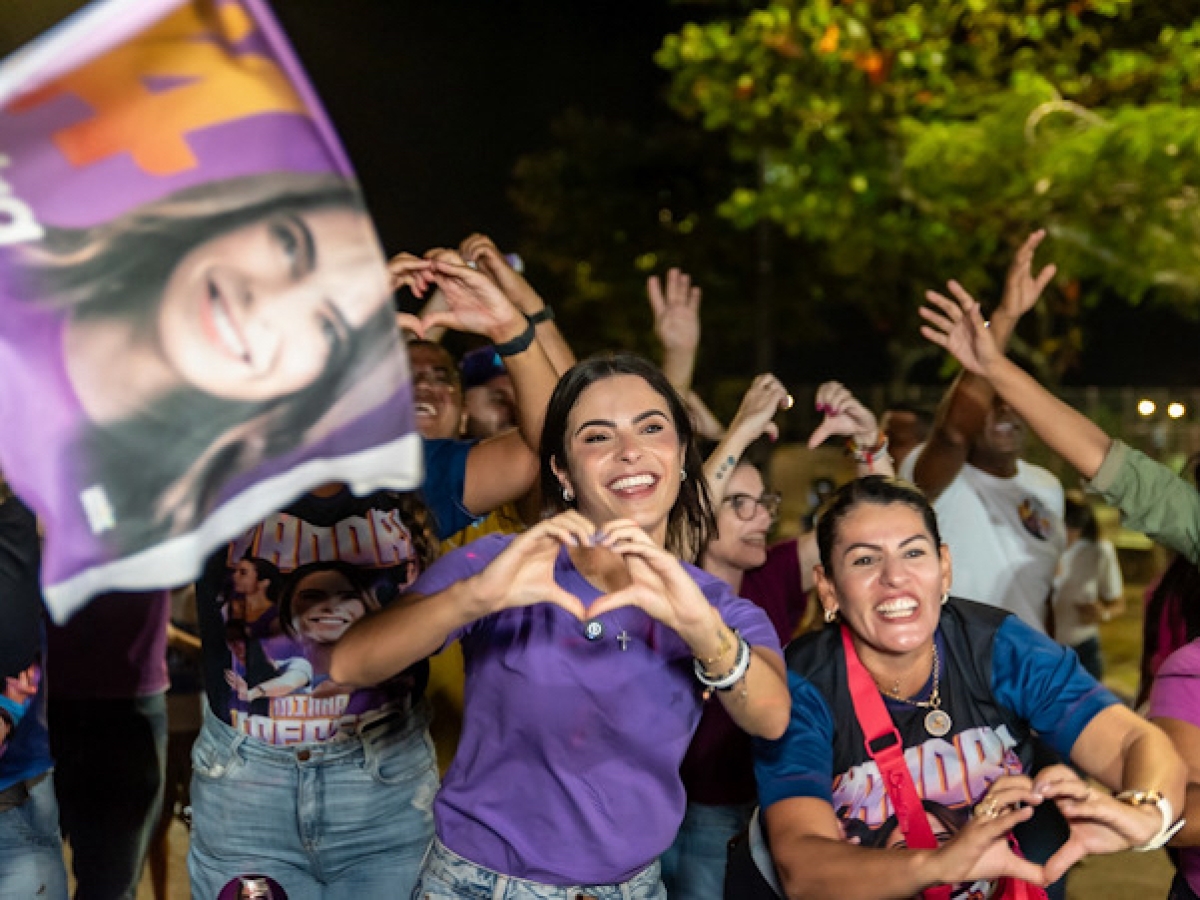 Yandra  realiza caminhada e carreata no São Conrado e consolida apoio da população - Imagem: assessoria de campanha