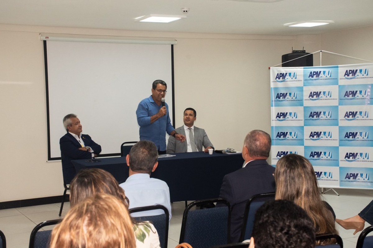 Luiz Roberto na APMAJU - Foto: Assessoria de Campanha
