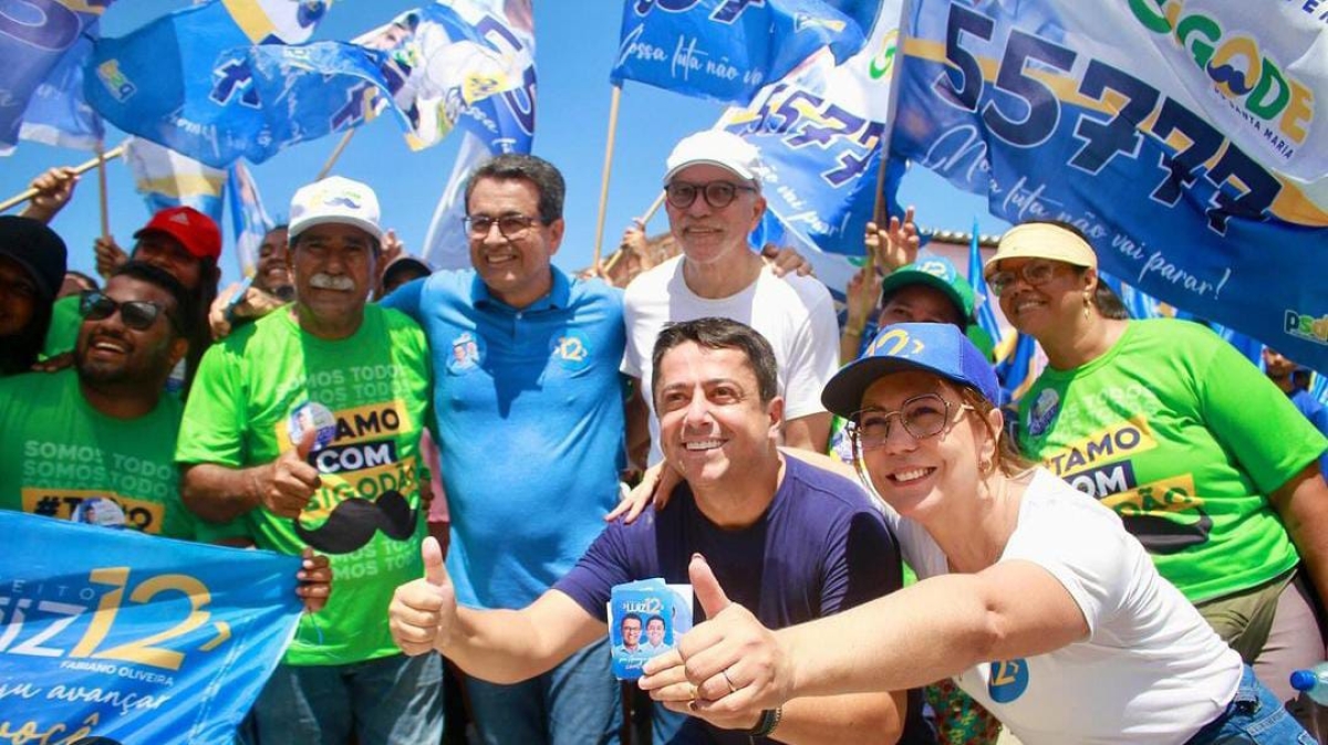 Atos de rua consolidam receptividade a Luiz Roberto e Fabiano nos bairros da capital - Imagem: Assessoria de Campanha