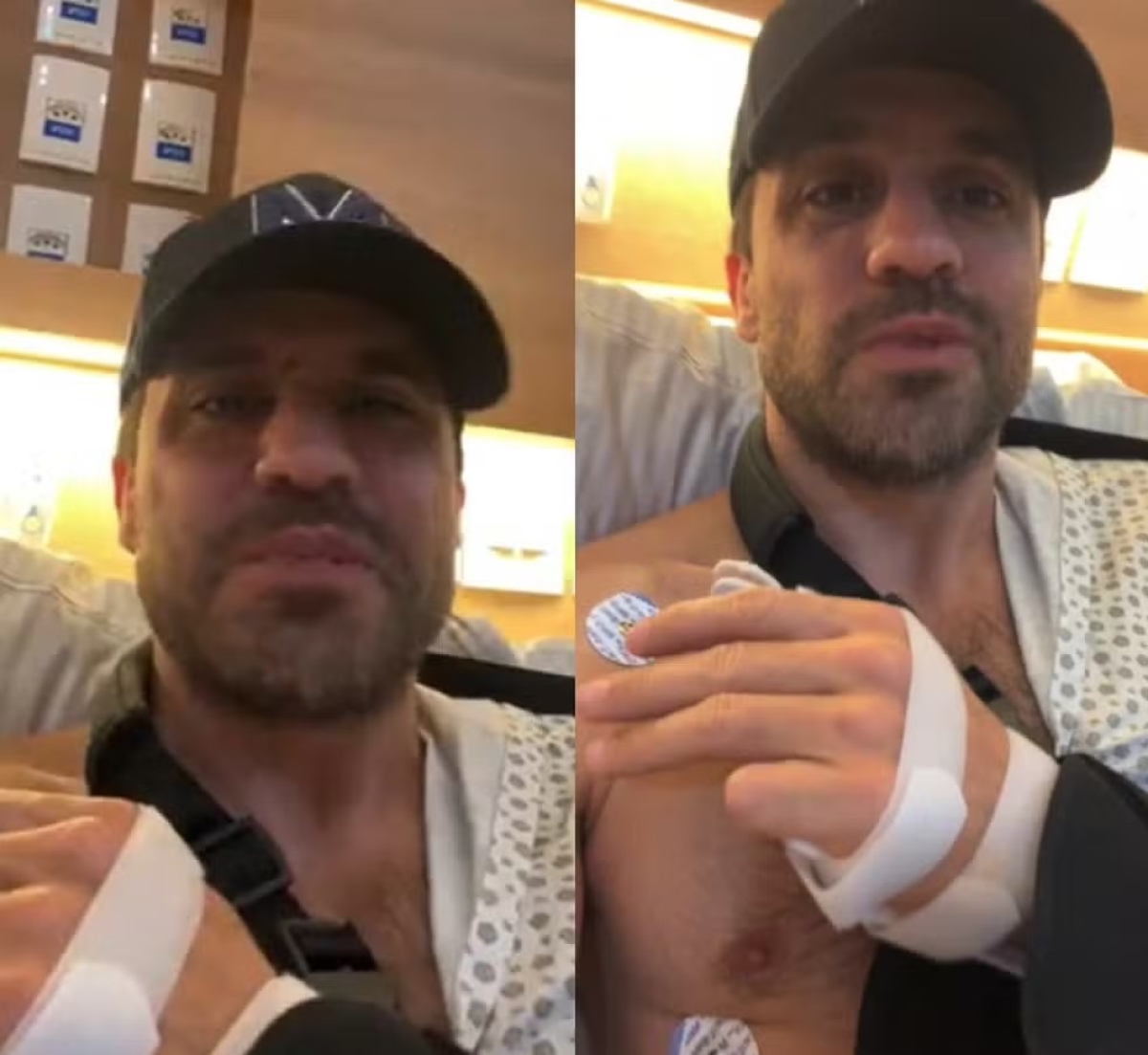 Pablo Marçal (PRTB) se pronuncia em live após ser agredido por Datena �?? Foto: Reprodução/Instagram