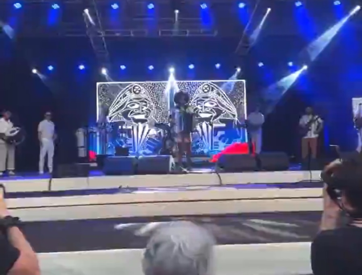 O artista sergipano Mestrinho foi uma das atrações do Rock in Rio - Imagem: Print de vídeo
