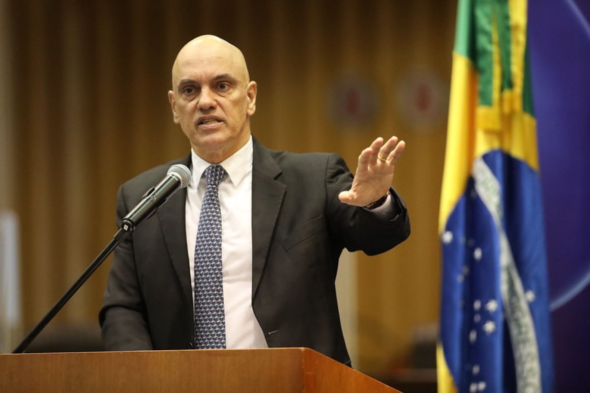 O ministro do STF, Alexandre de Moraes| Foto: SECOM TSE