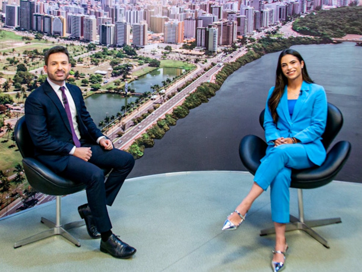 Em entrevista à TV Sergipe, Yandra mostra que está preparada para governar Aracaju - Foto: Assessoria de Campanha