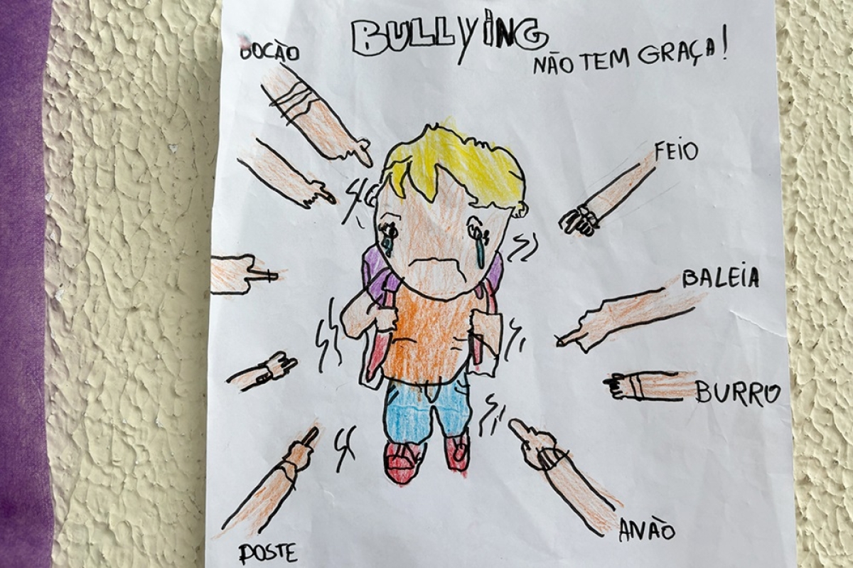 Estudantes promovem campanha de combate ao bullying em escola pública de Aracaju - Foto: Arquivo IJCPM
