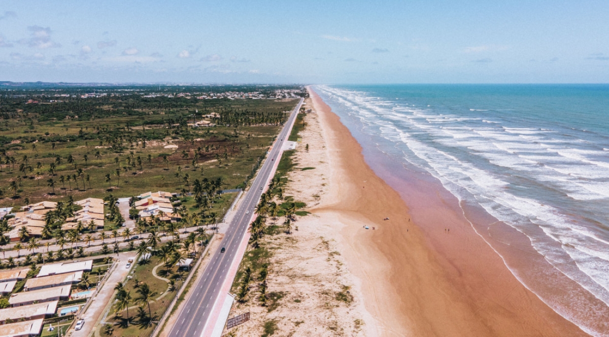Praias sergipanas são as que menos apresentam resíduos sólidos e microplástico - Foto: Arthuro Paganini/Governo de Sergipe
