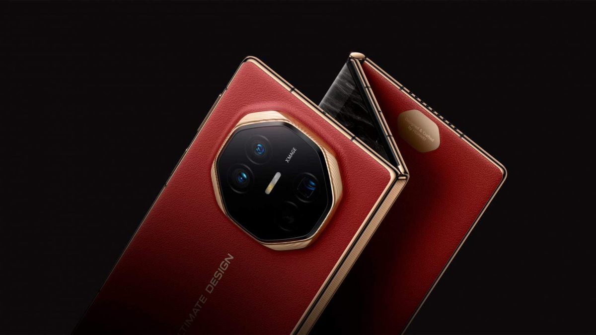 Quer espiar dentro do celular de três telas da Huawei? Vídeo te mostra - Foto: Divulgação/Huawei
