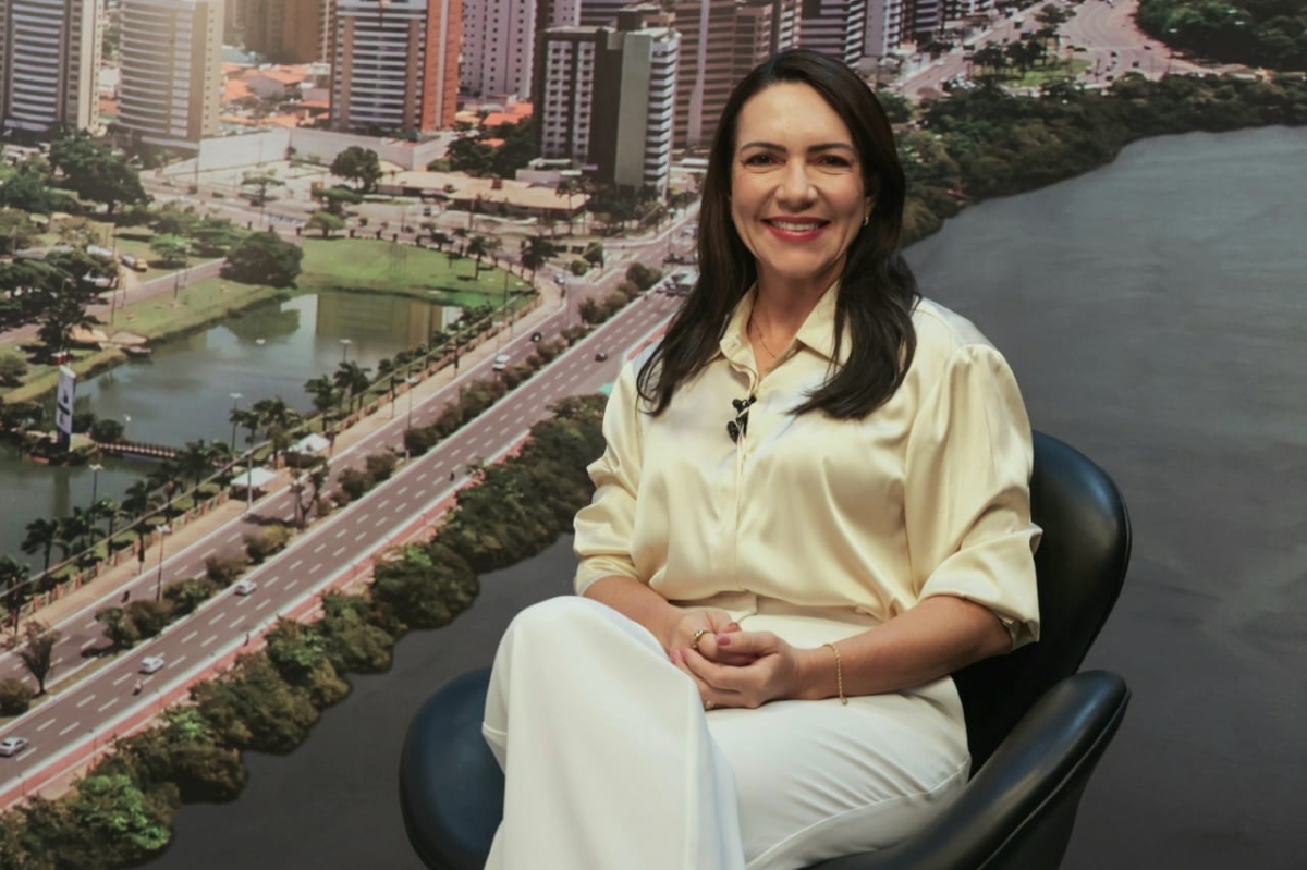 Danielle Garcia em entrevista ao telejornal SE2  - Foto: Márcio Dantas
