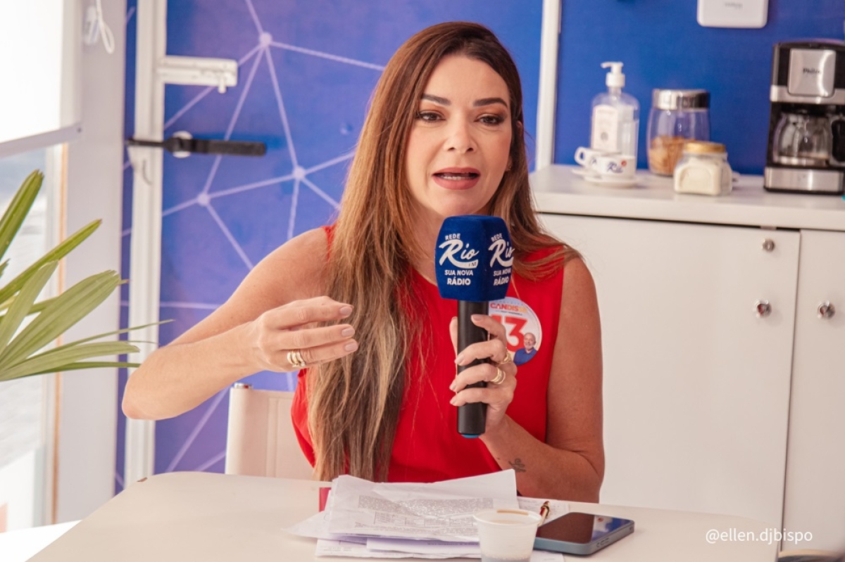 Candidata a prefeita de Aracaju pelo Partido dos Trabalhadores, Candisse - Foto: Ellen Bispo/Assessoria de Comunicação
