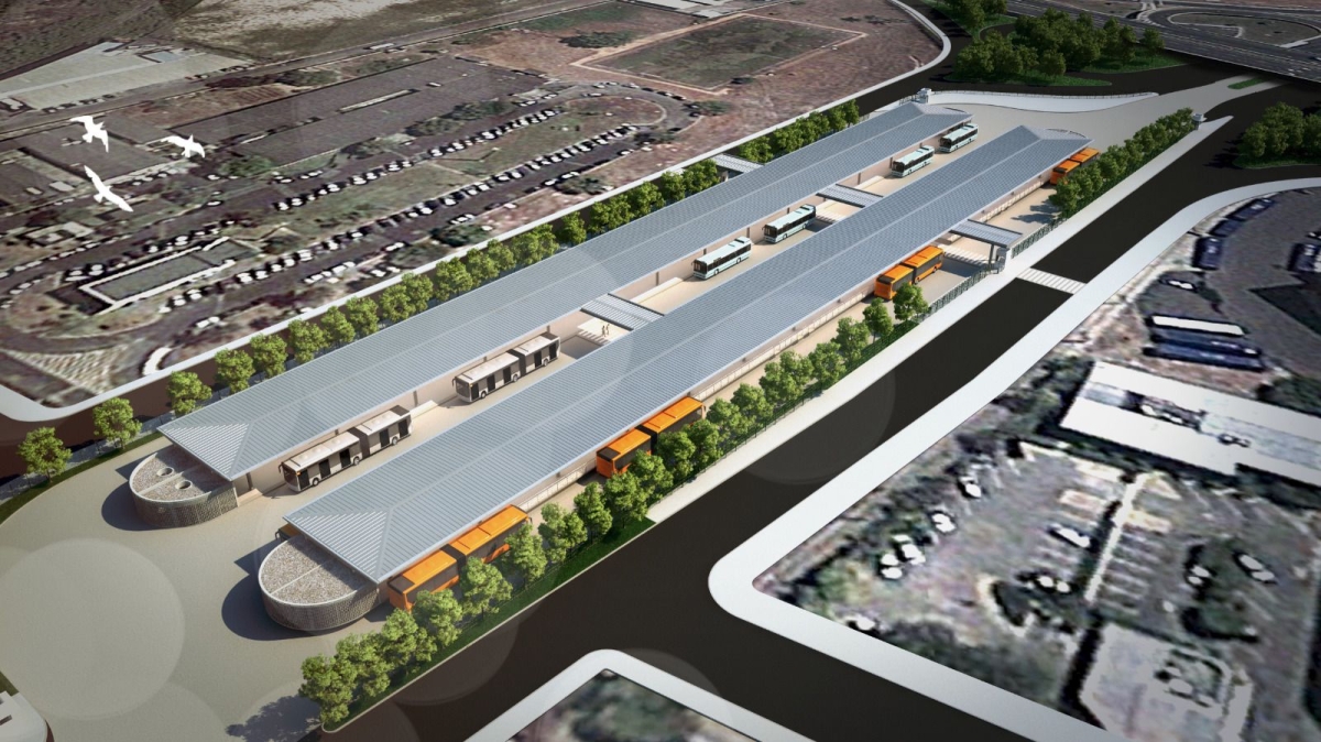 Projeção de Terminal BRT na área central de Aracaju - Imagem: Divulgação/Ascom/Coligação "Por uma nova Aracaju"
