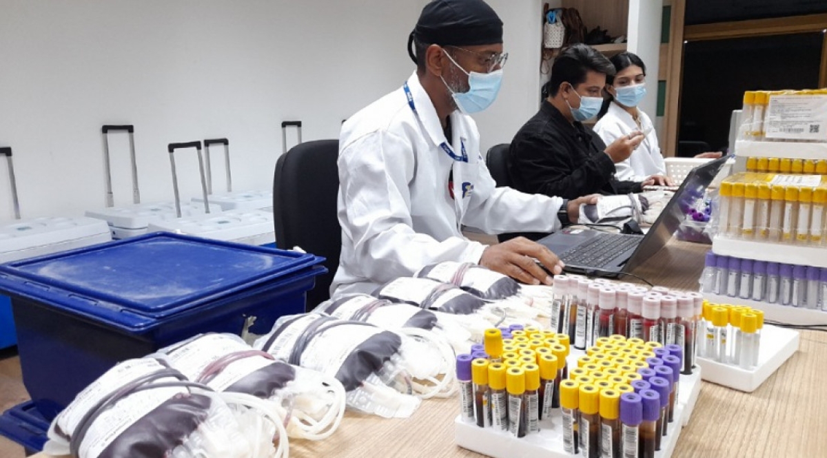 Sangue coletado no hemocentro atende pacientes oncológicos, com anemias crônicas, cirurgias de urgência do Sistema �?nico de Saúde assistidos na hemorrede estadual - Foto: Ascom SES
