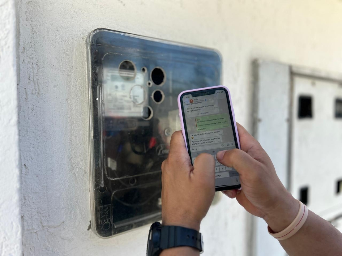 Energisa orienta como realizar a autoleitura pelos canais digitais - Foto: Divulgação/Energisa
