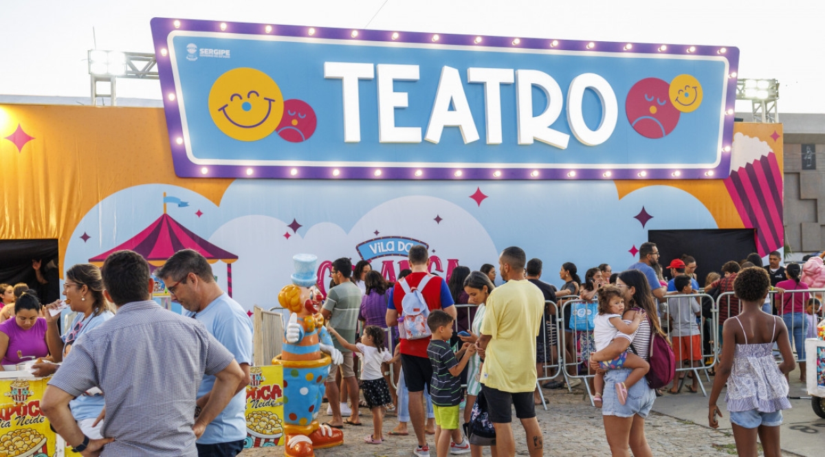 Diariamente serão exibidos três espetáculos teatrais na Vila da Criança - Foto: Igor Matias
