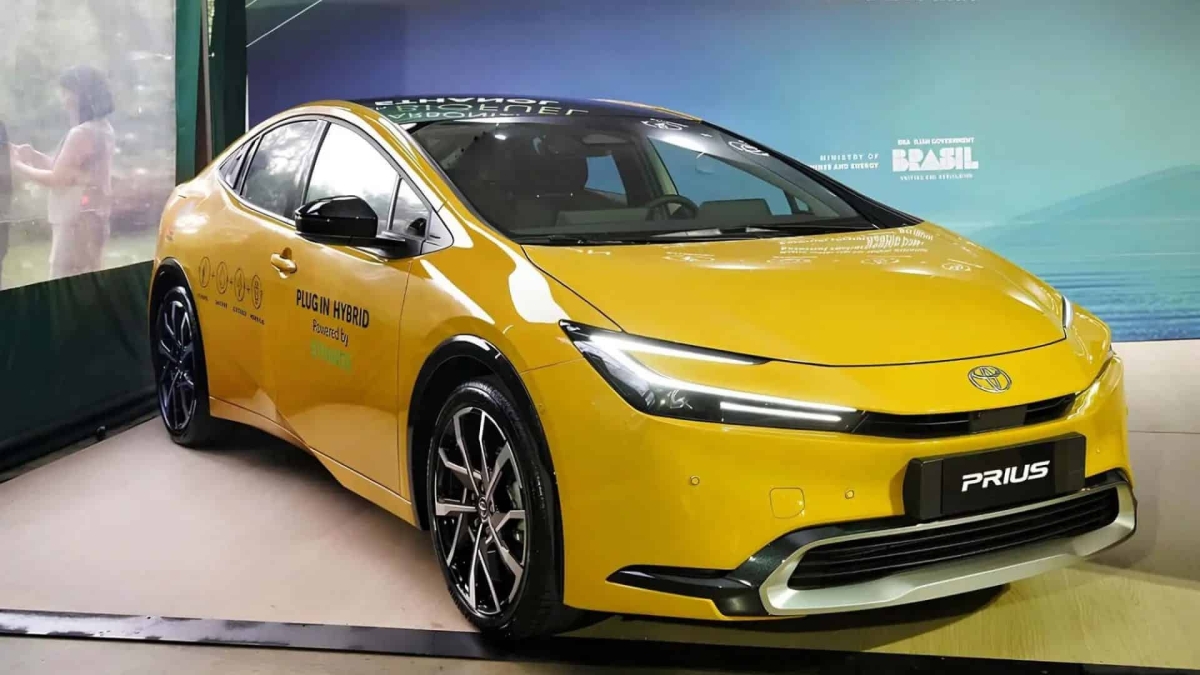 Toyota apresenta o primeiro Prius híbrido plug-in flex do Brasil - Foto: Divulgação | Toyota
