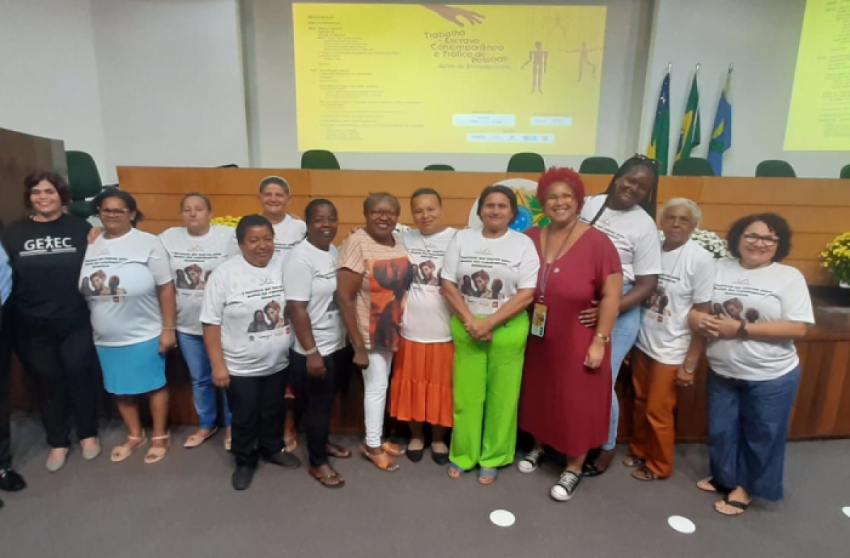 Seminário fortalece luta contra trabalho escravo contemporâneo e tráfico de pessoas - Foto: Divulgação | CUT SE
