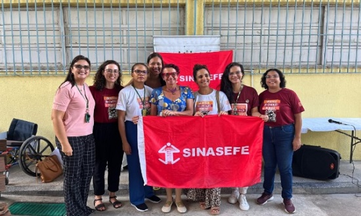 Servidores do IFS protestam contra descumprimento de acordos de greve - Foto: Sinasefe
