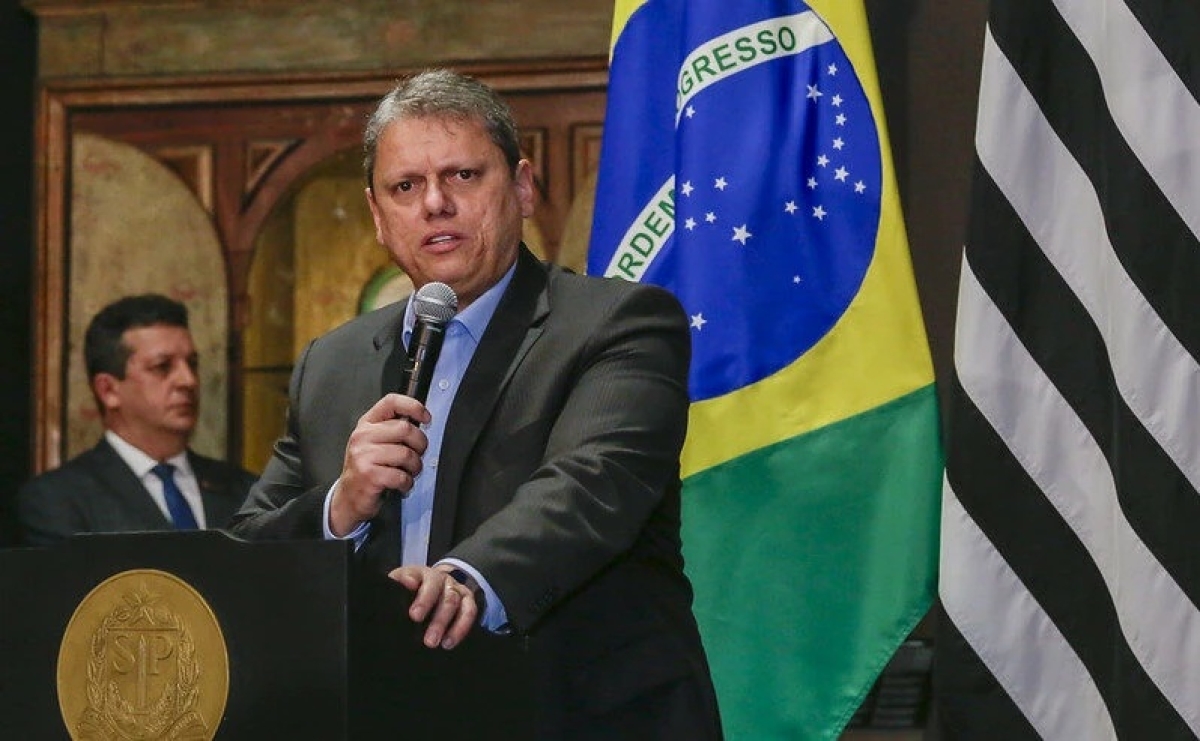 Tarcísio de Freitas, governador de São Paulo - Foto: Fernando Nascimento | Governo do Estado de São Paulo
