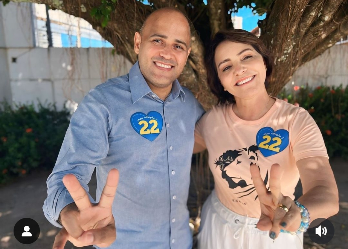 Alex Melo e Emília Correia - Foto: Matheus Marques

