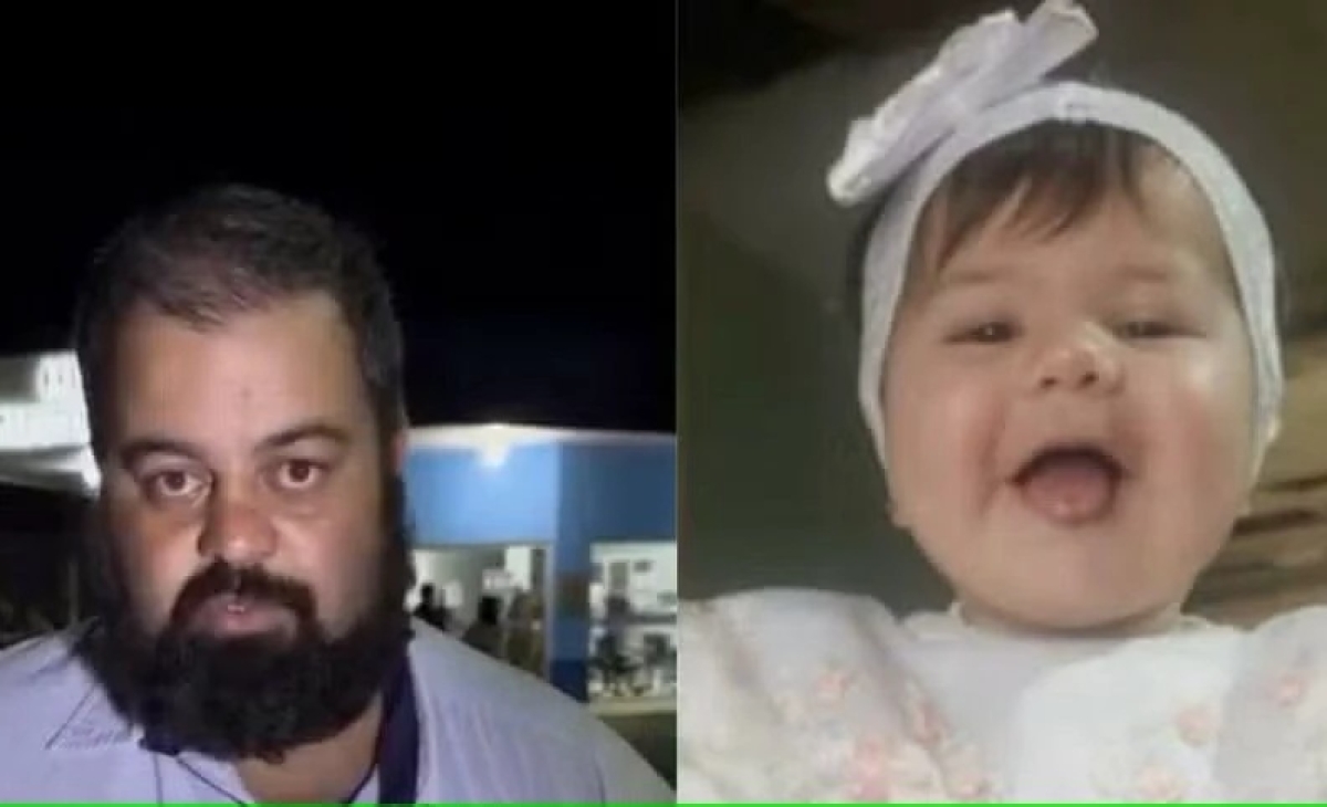 Cristiano tenta entender o que ocorreu com a filha - Fotos: Reprodução/Print de Vídeo das Redes Sociais/Reprodução/Arquivo Pessoal
