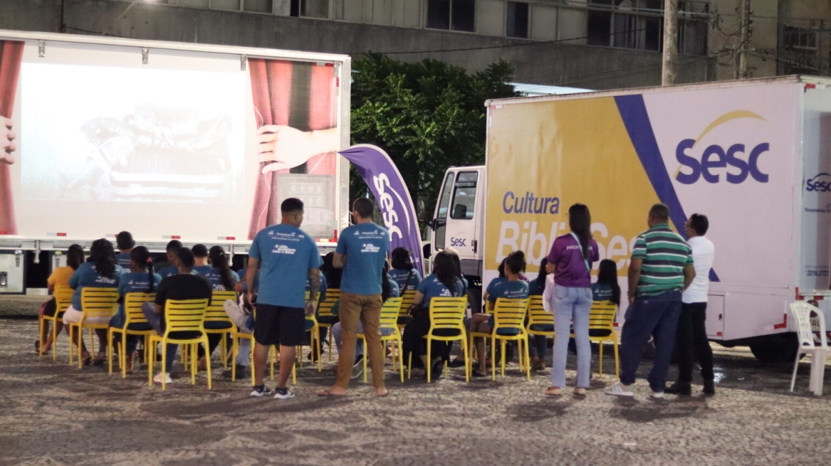 Cine Sesc na Semana da Sergipanidade - Foto: Marcio Rocha/Fecomércio Sergipe
